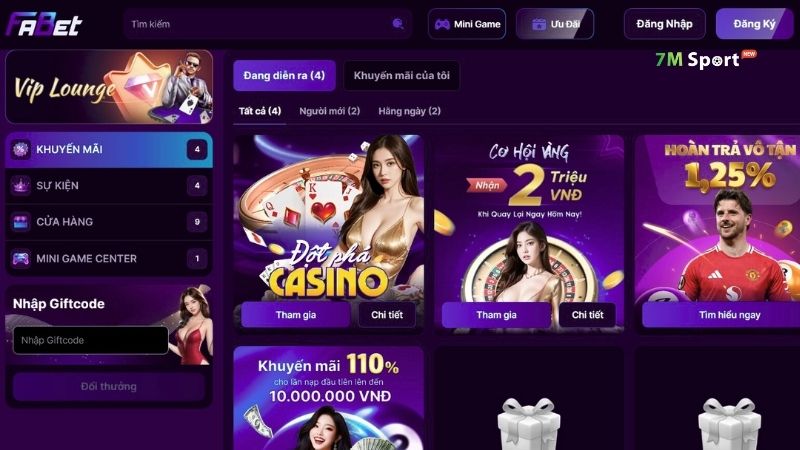 Sân chơi khuyến mãi siêu to Sân chơi khuyến mãi siêu to